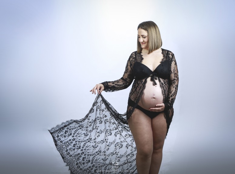 Foto Video Justi reportaje de embarazo 